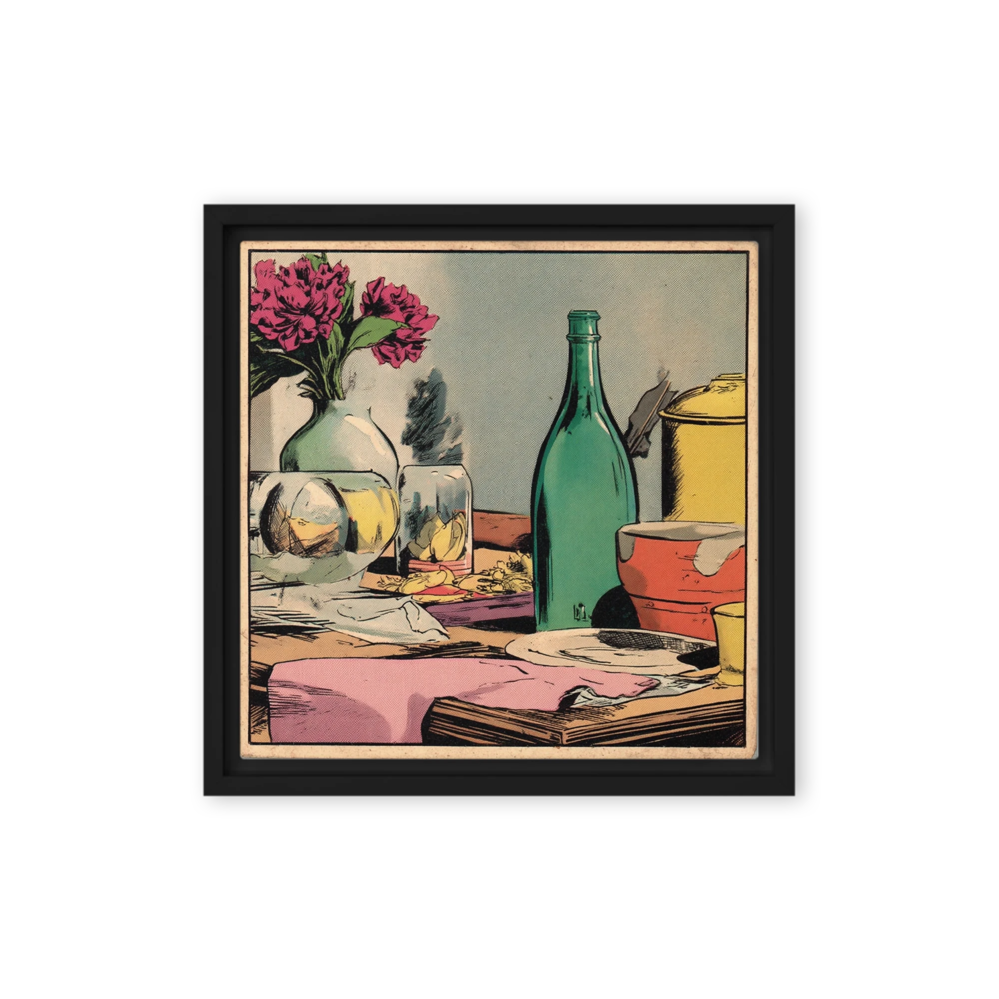 Comic Book Still Life