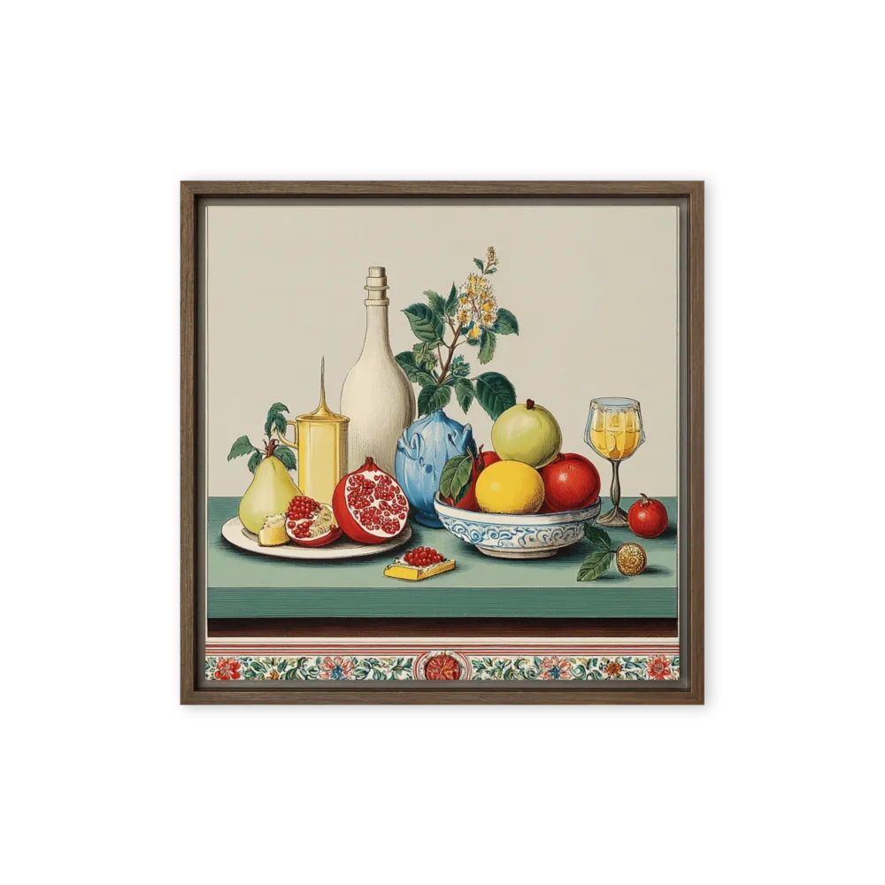 Abundance of the Table 
 Canvas | 8″x 8″