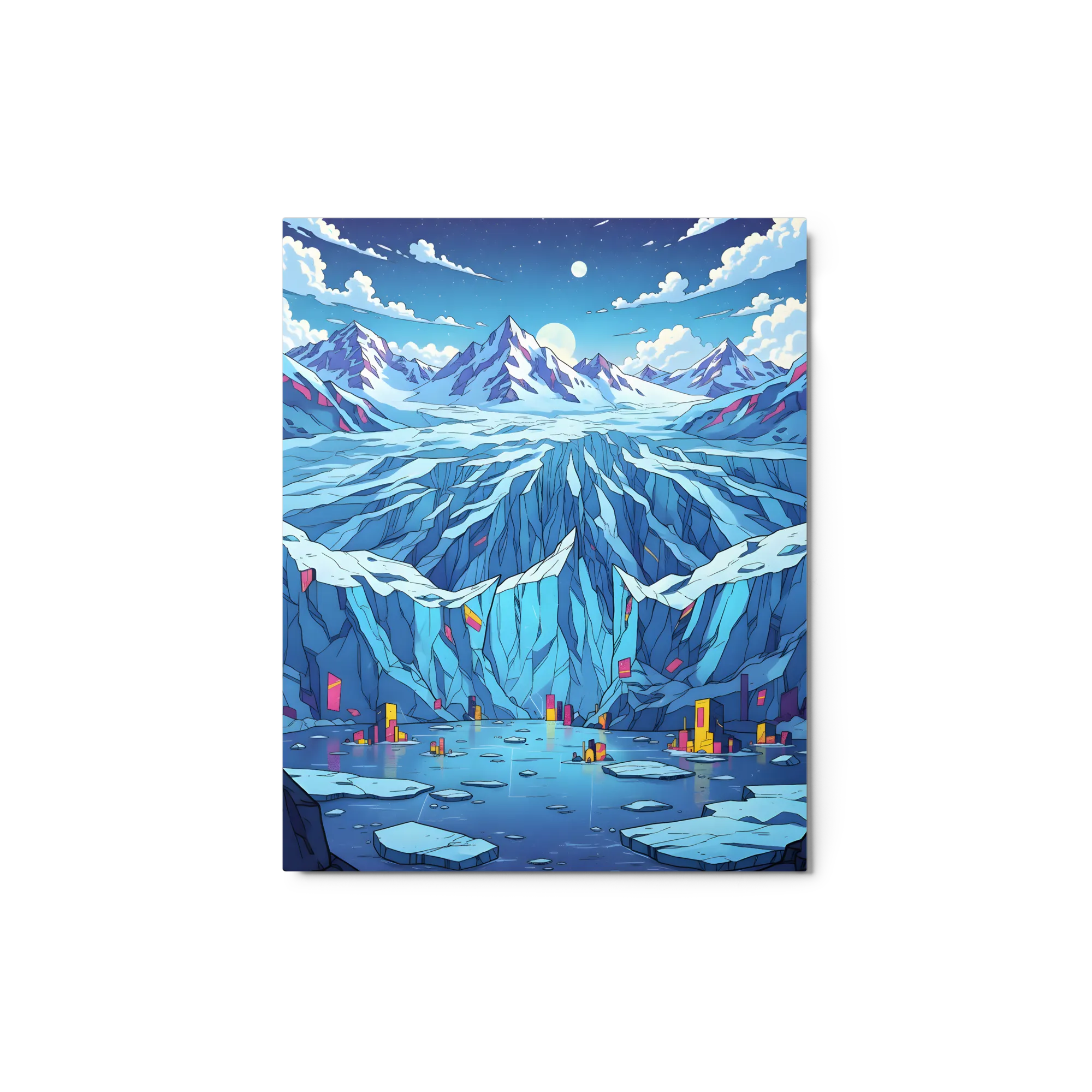 Cidade Glacial Futurista
