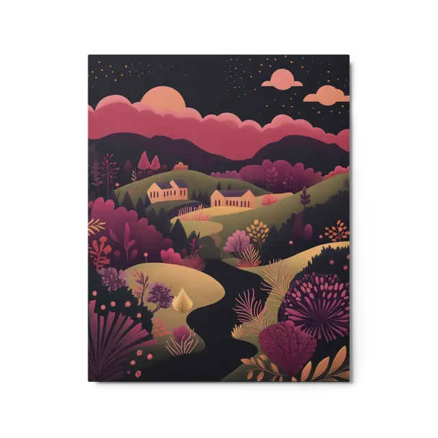 Whispering Hills at Dusk | Art Print