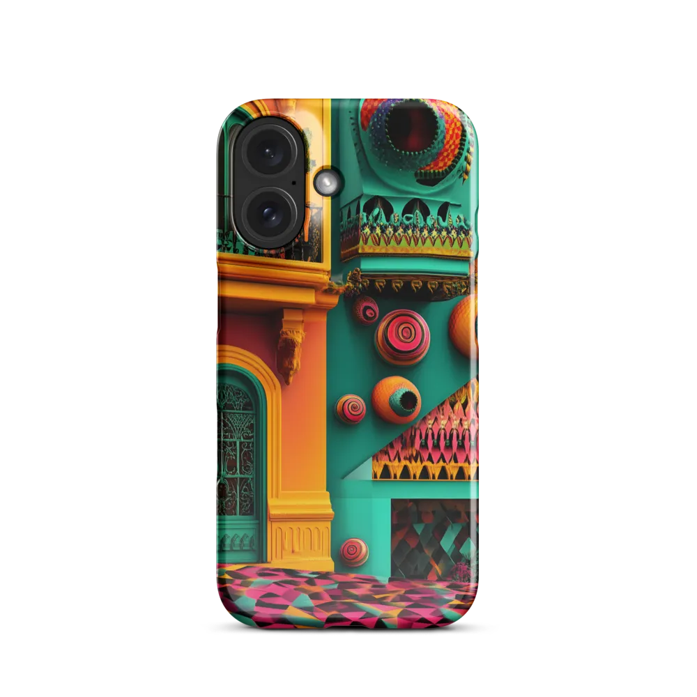 Dreamlike Cityscape Abstract 
 iPhone 17 Pro Max | Snap Case