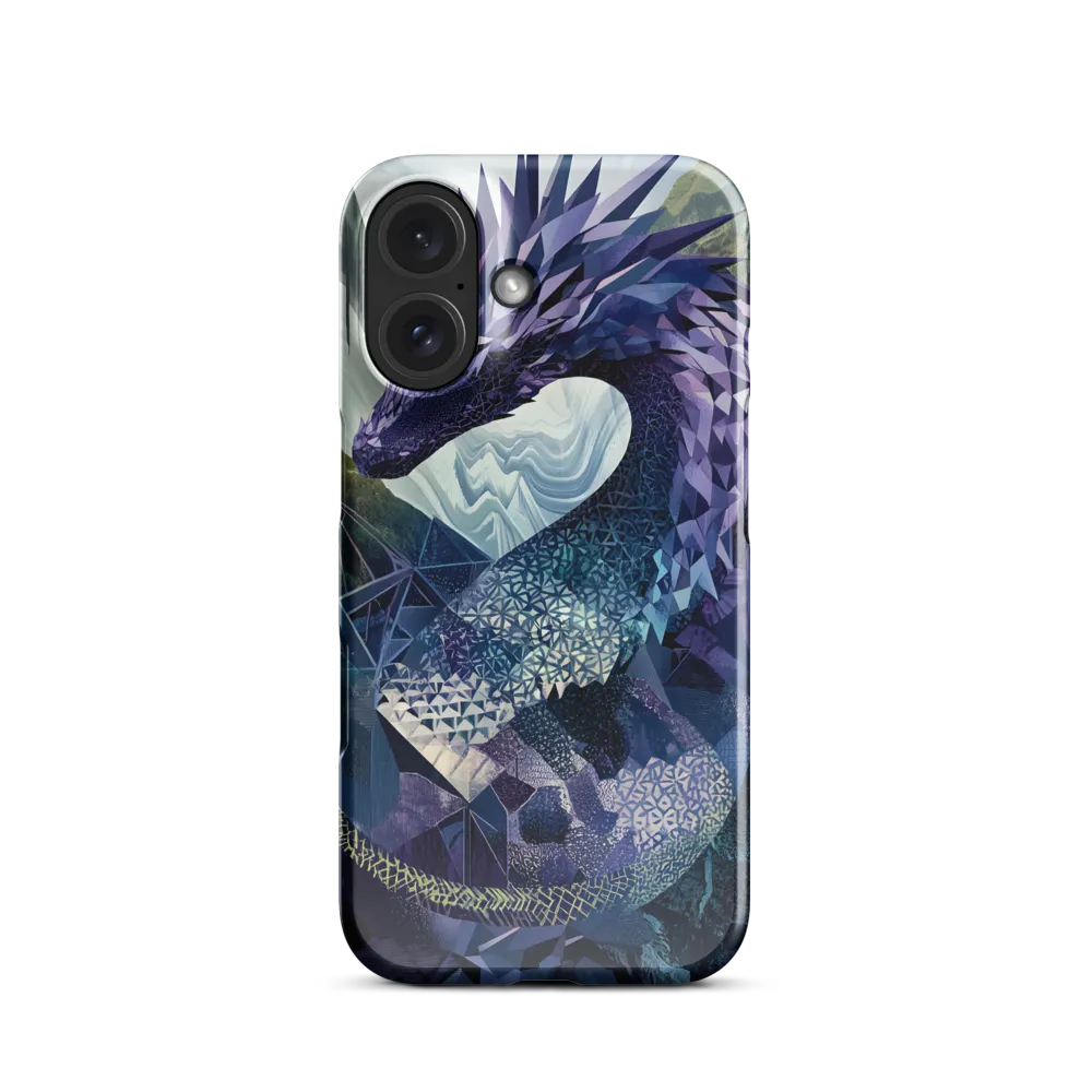 Polygonal Dragon Mountains 
 iPhone 16 Plus | Tough Case