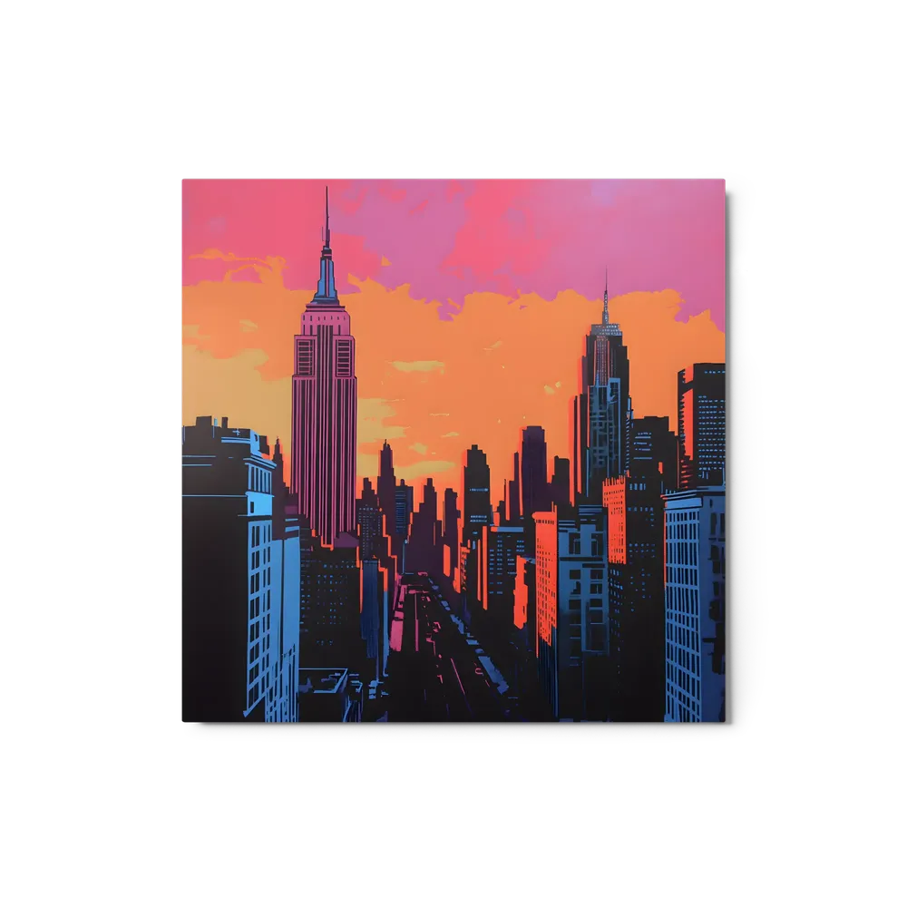 Retro-Futuristic Cityscape | Art Print