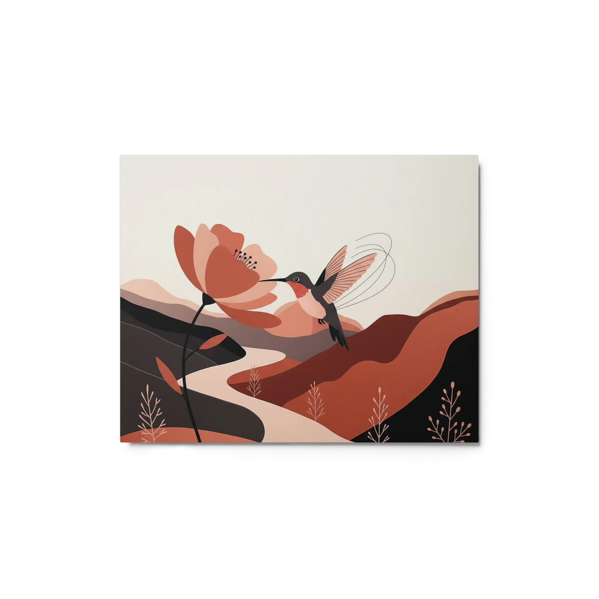 Hummingbird & Blossom