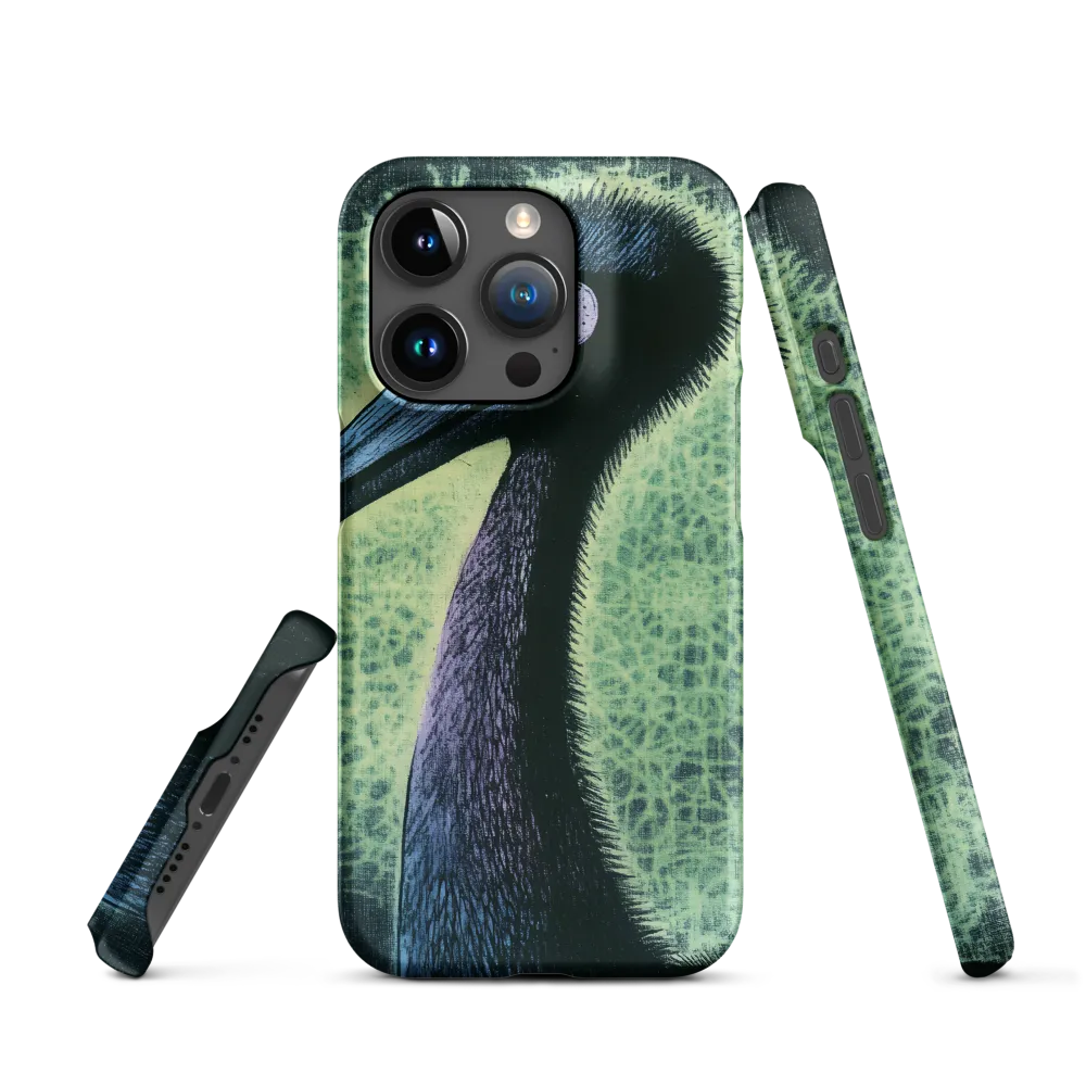 Stylized Bird Portrait Illustration | Phone Case