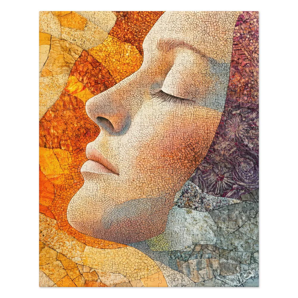 Serene Mosaic Profile 
 Jigsaw Puzzle