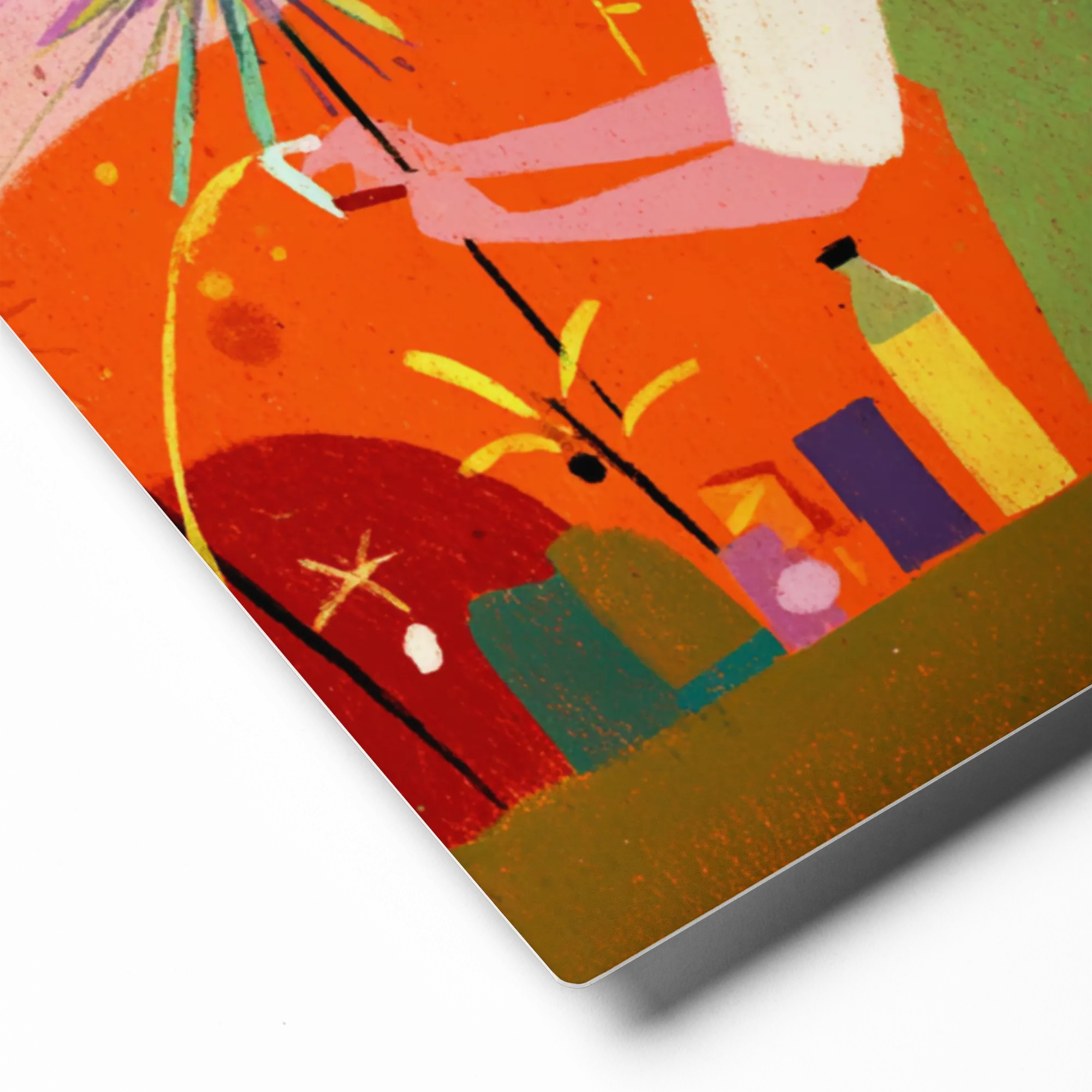 The Firework Crafter 
 Canvas | 16″x 20″