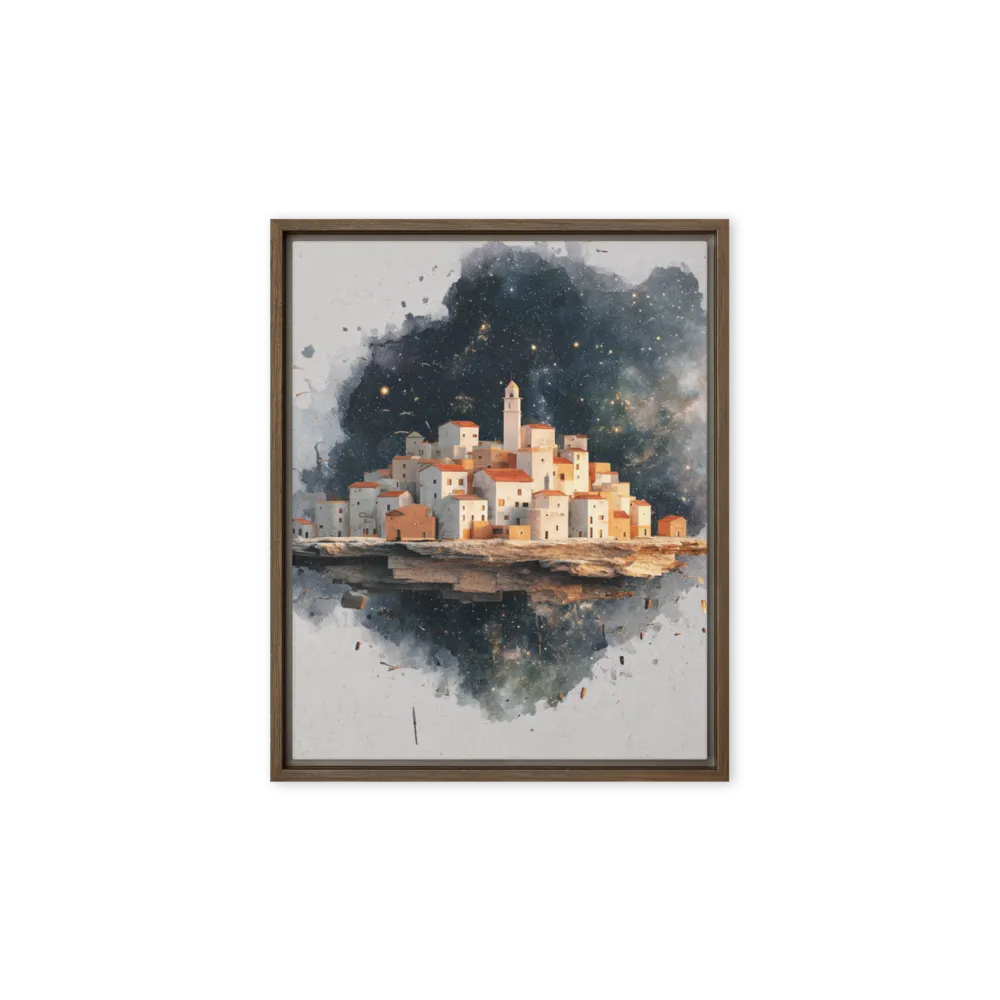 Cosmic Floating City | Art Print