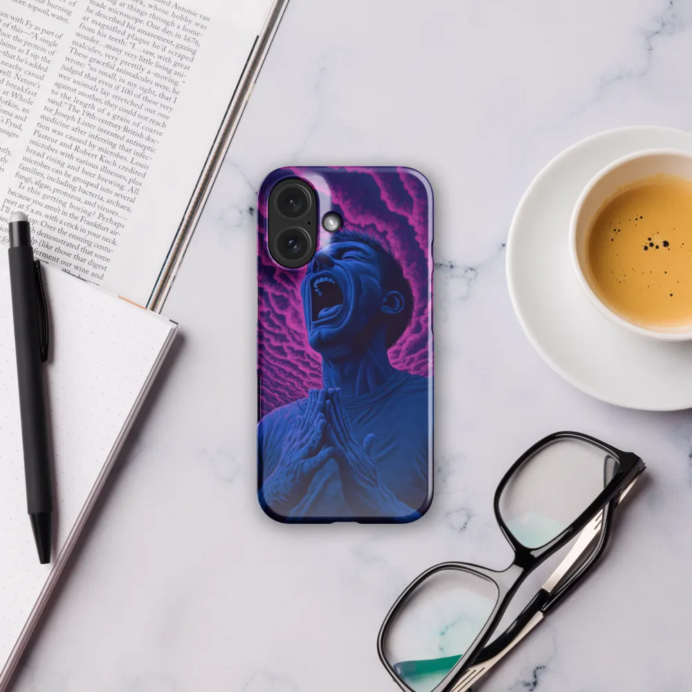 Ultraviolet Agony 
 iPhone 16 Pro | Snap Case
