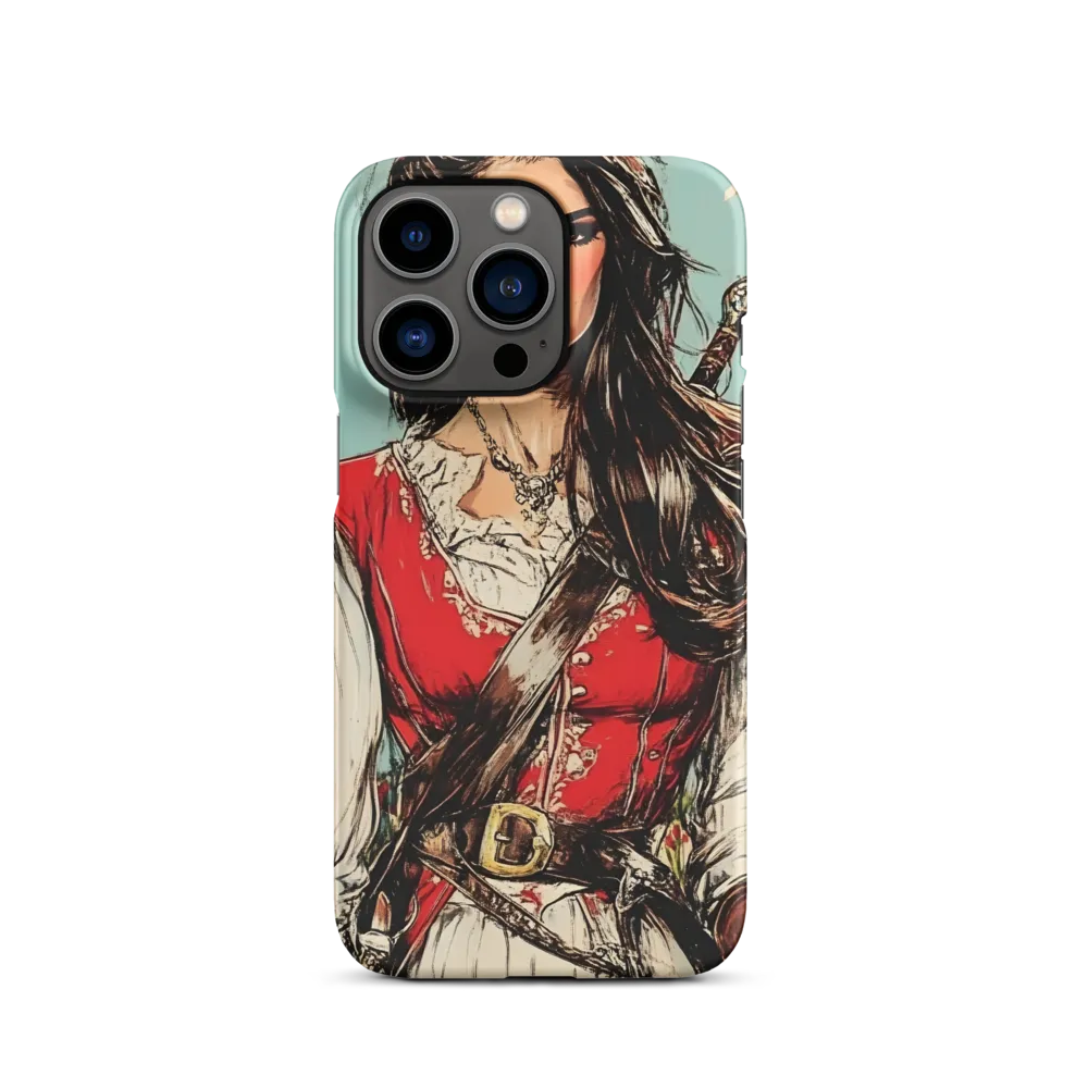 Pirate Woman Illustration | Phone Case