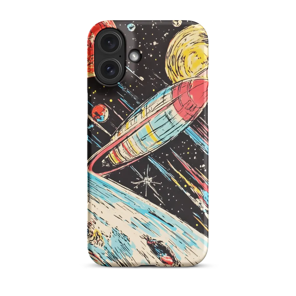 Retro Space Art Design | Phone Case