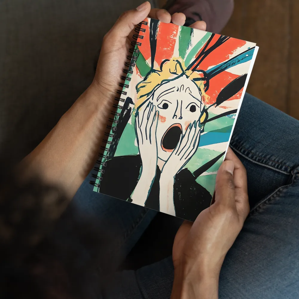 The Scream of Chaos 
 Spiral Notebook | 140 pages