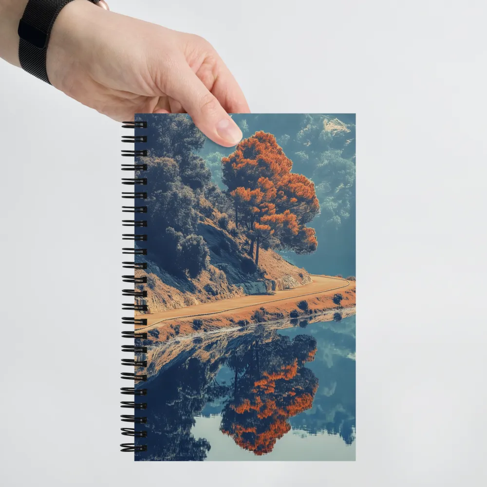 Reflection's Edge 
 Spiral Notebook | 140 pages