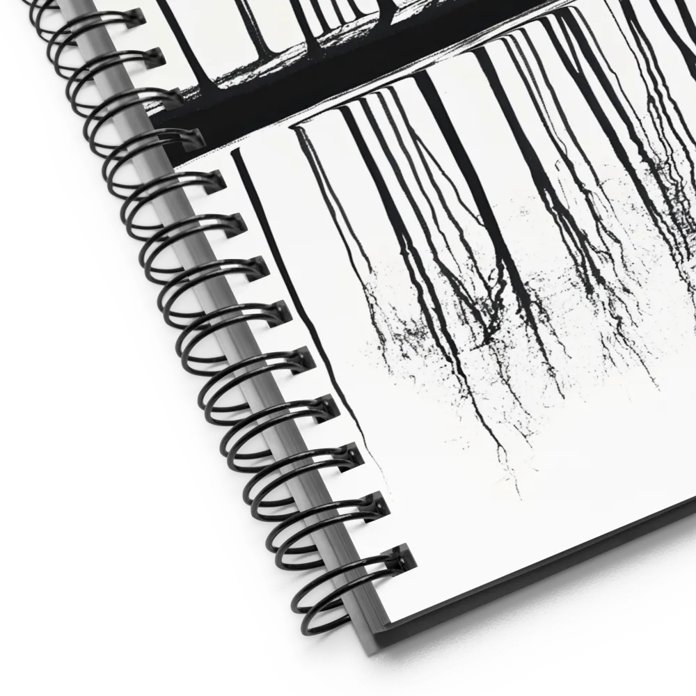 Minimalist Tree Reflection 
 Spiral Notebook | 140 pages