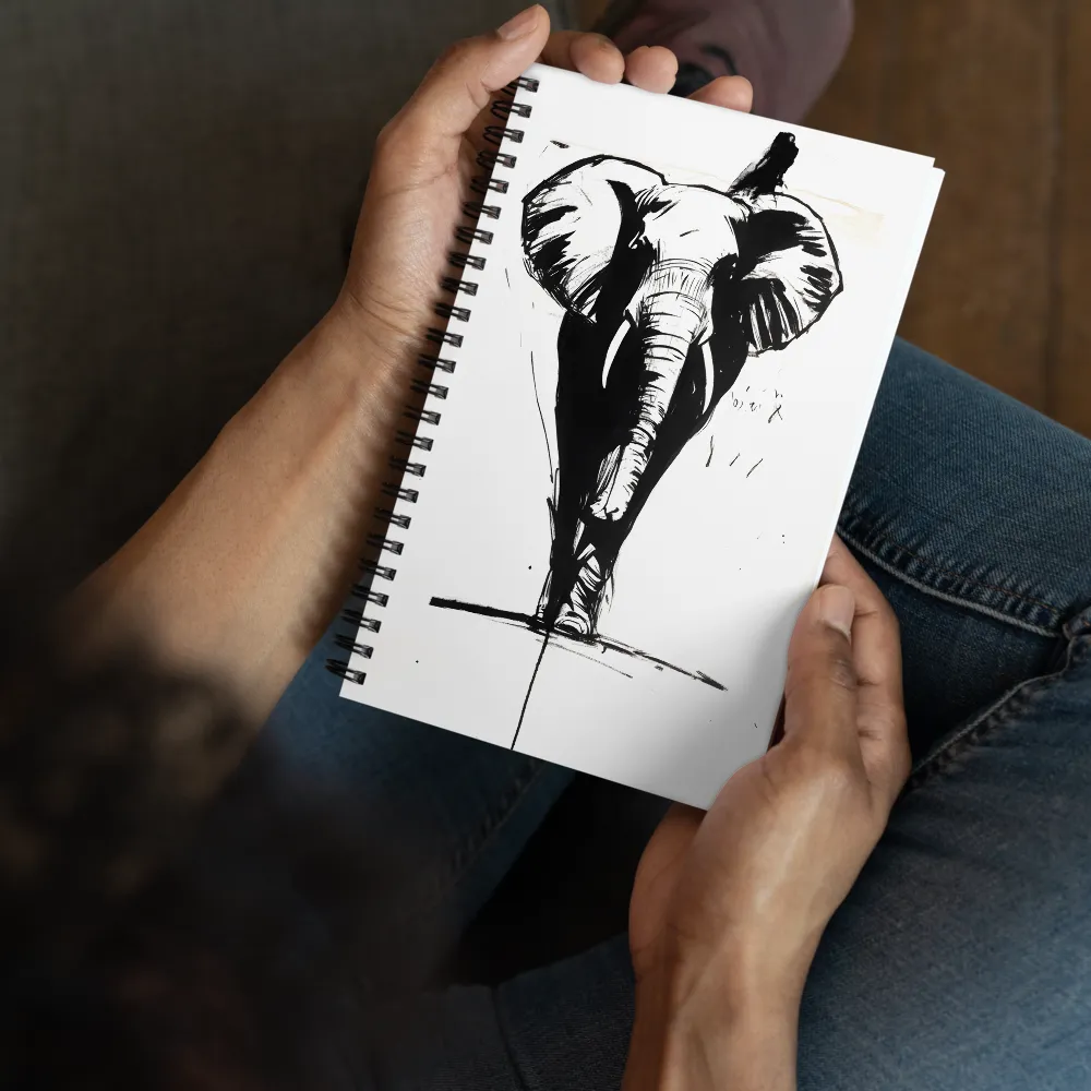 Frontal Study of an Elephant