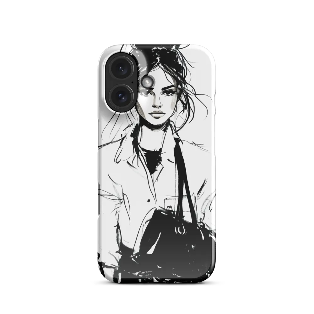 Monochrome Fashion Portrait 
 Samsung Galaxy S24 Ultra | Tough Case
