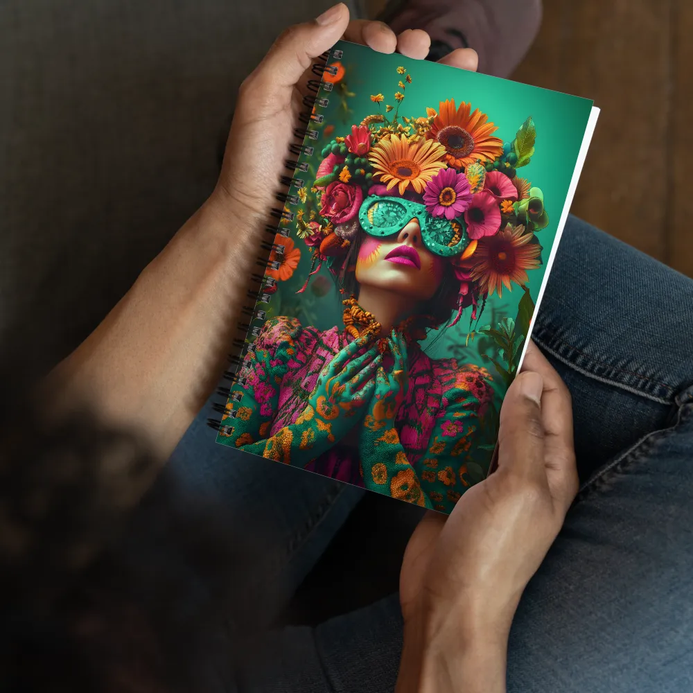 Bloom of Whimsy 
 Spiral Notebook | 140 pages