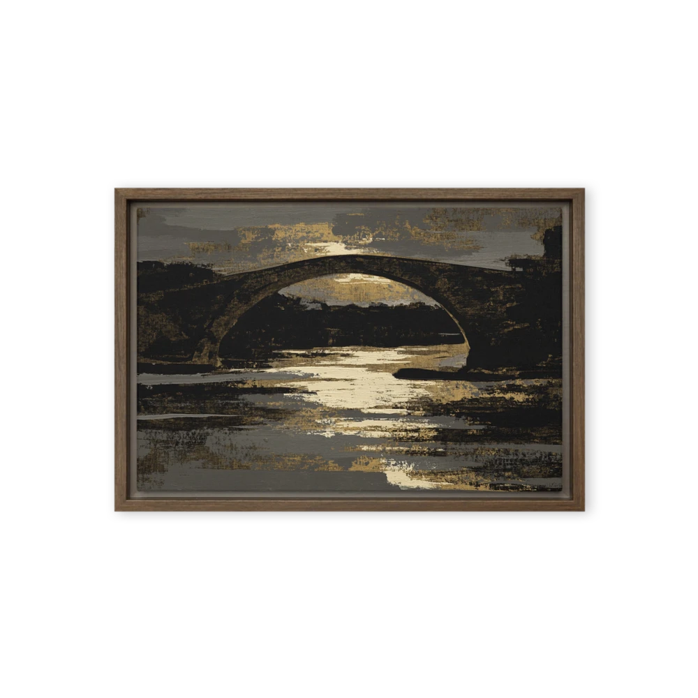 Golden Arch Bridge | Art Print
