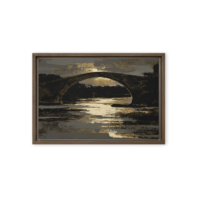 Golden Arch Bridge | Art Print