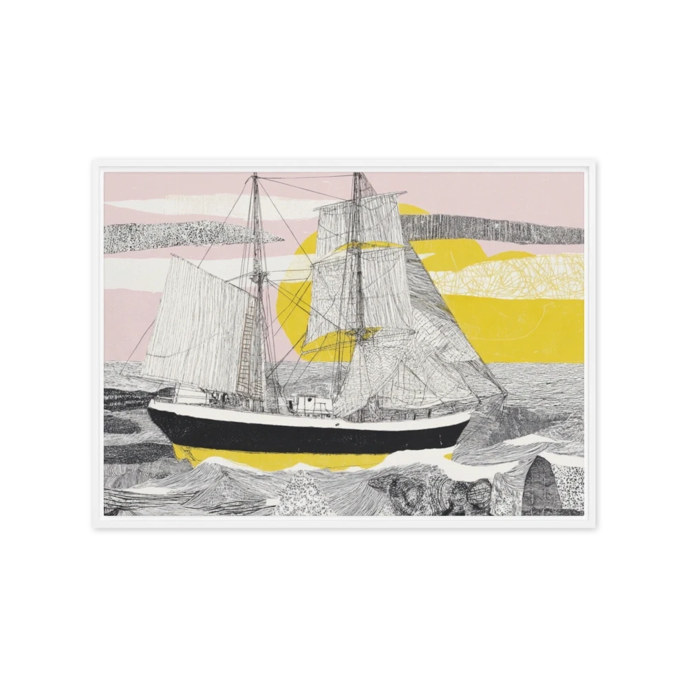 Sailing Vessel at Sea