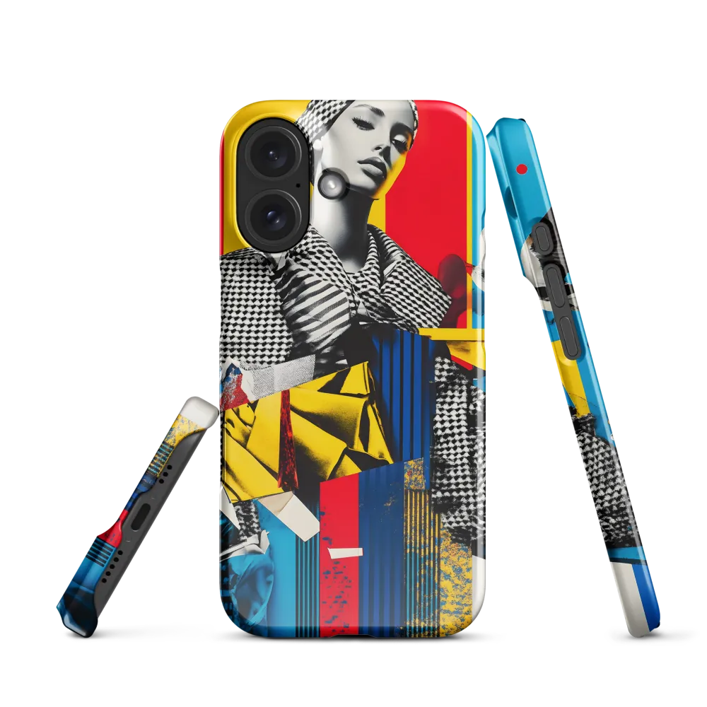 Geometric Pop Fashion 
 iPhone 15 Pro | Tough Case