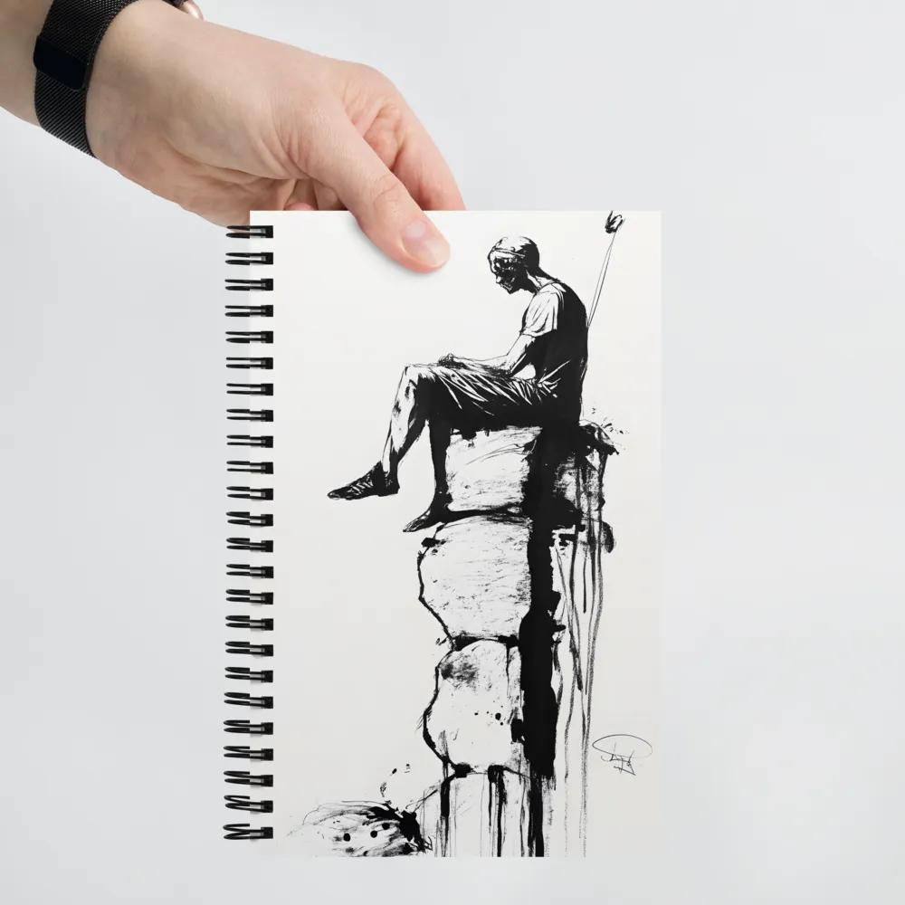 Solitary Contemplation 
 Spiral Notebook | 140 pages