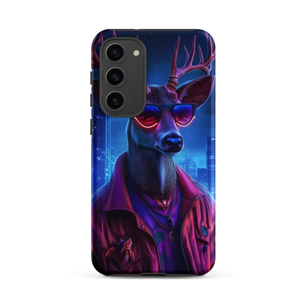 Stylized Deer with Sunglasses