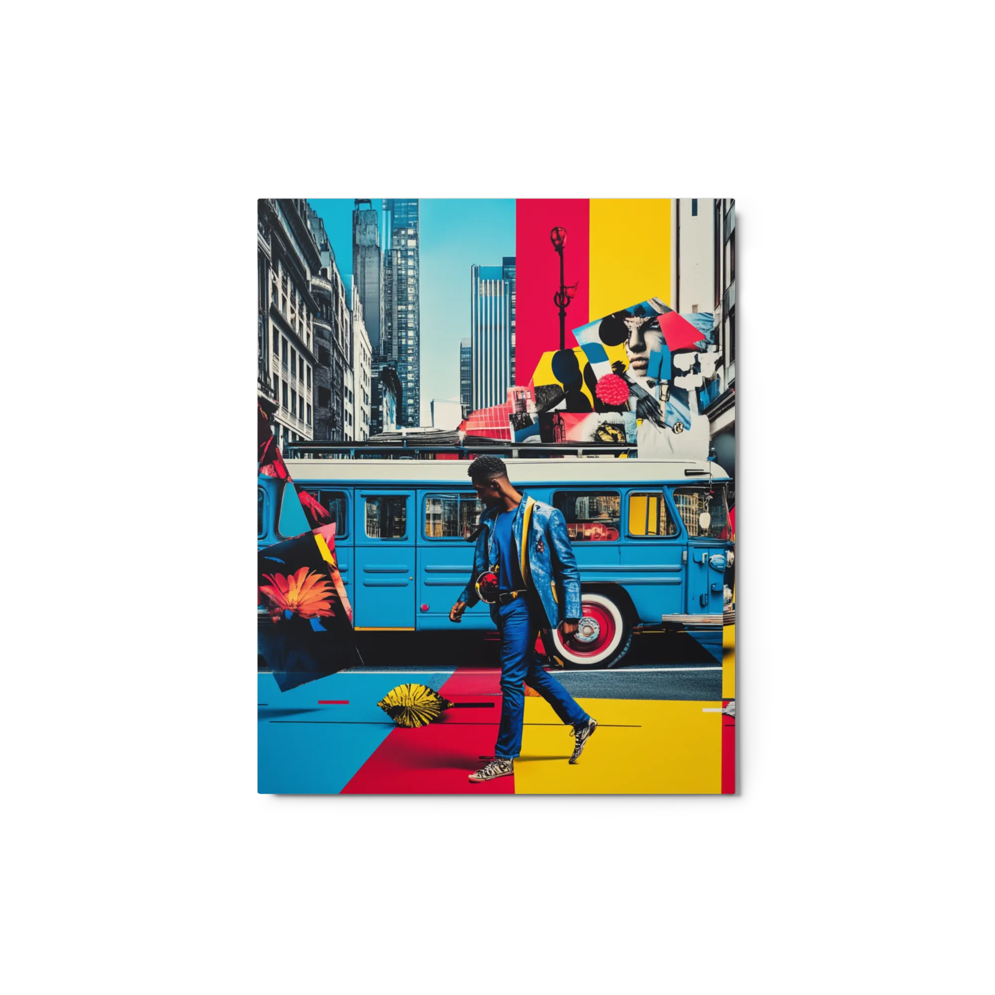 Dynamic Urban Pop Collage