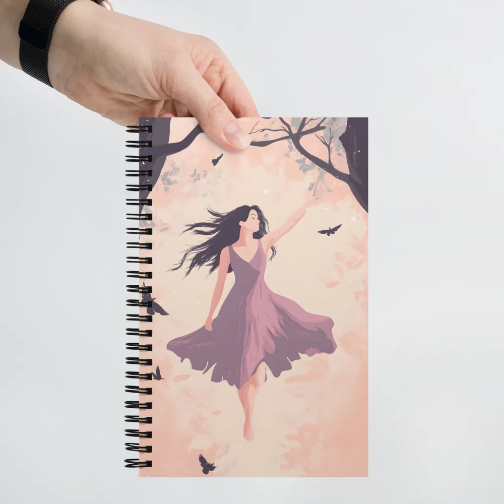Ethereal Flight 
 Spiral Notebook | 140 pages