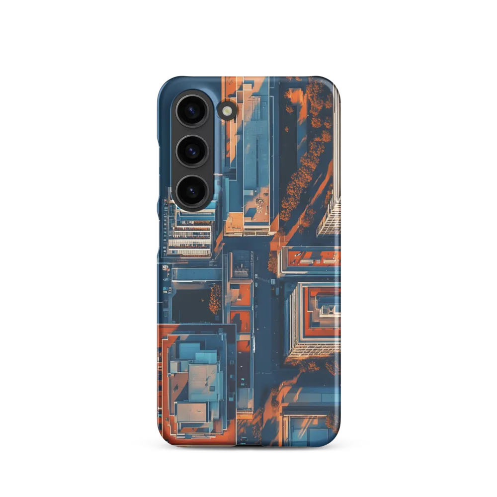 Aerial Cityscape with Water | Phone Case