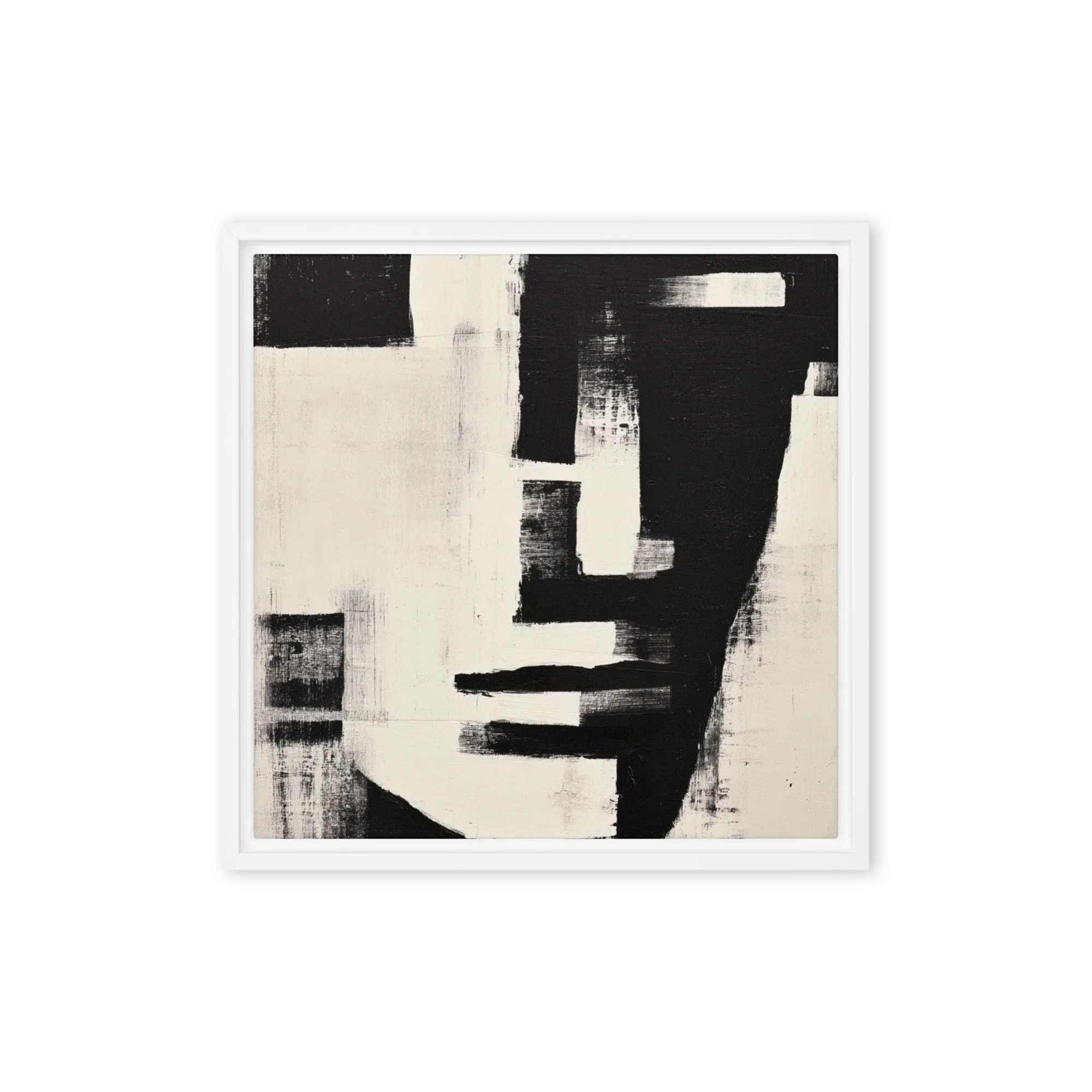 Shadows of the Mind 
 Canvas with White Frame