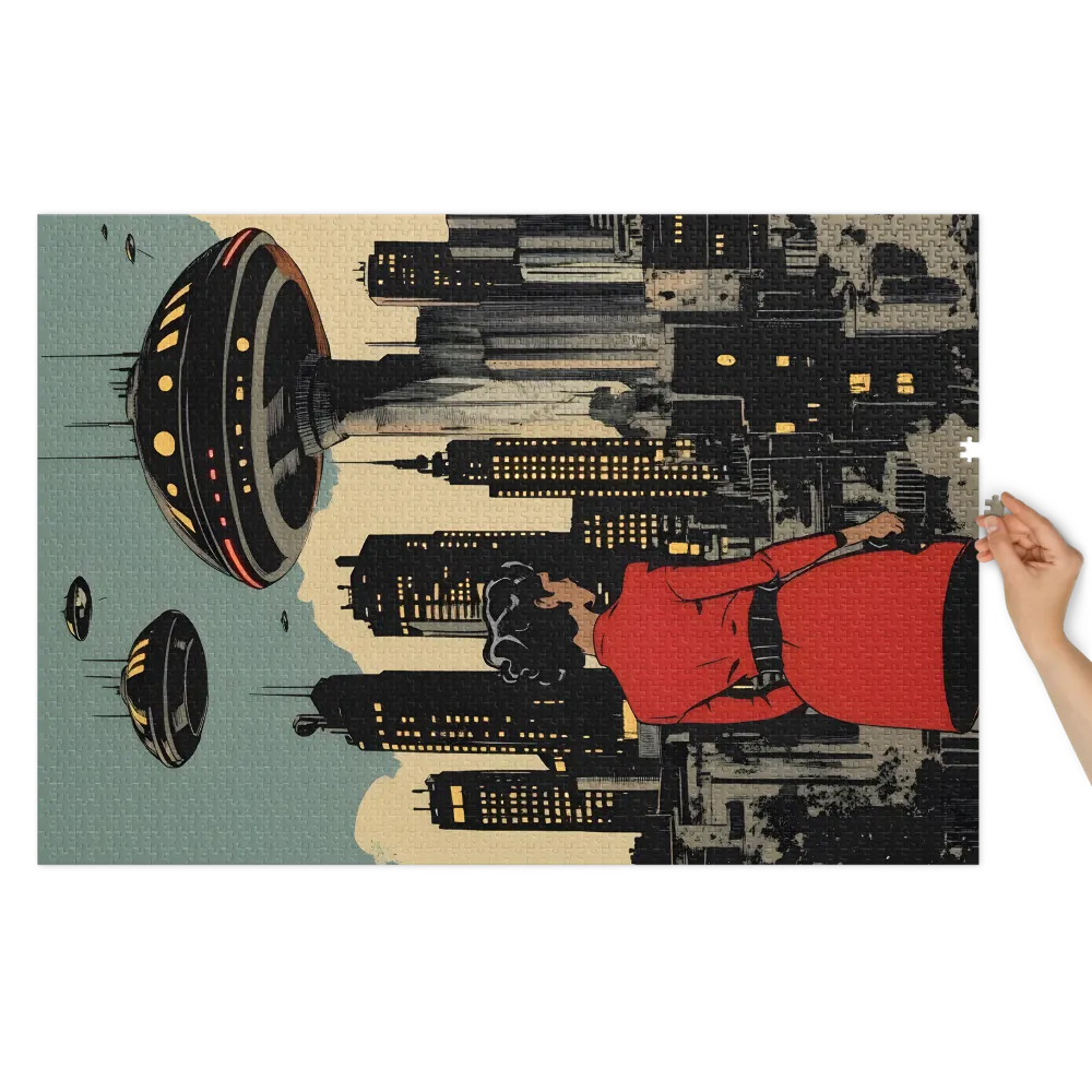 Horizon of Tomorrow 
 Jigsaw Puzzle in Tin Box