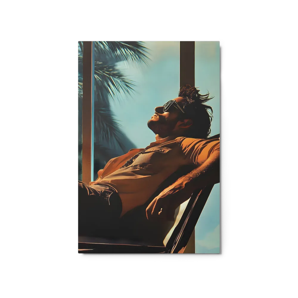 Golden Hour Relaxation | Art Print