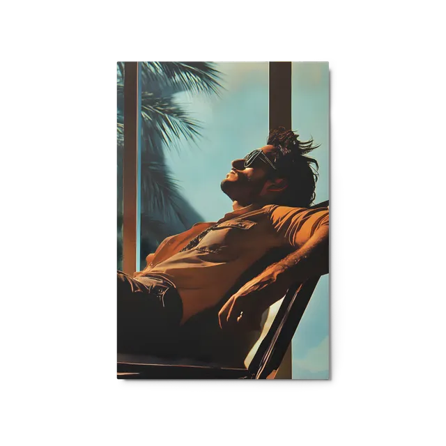 Golden Hour Relaxation | Art Print