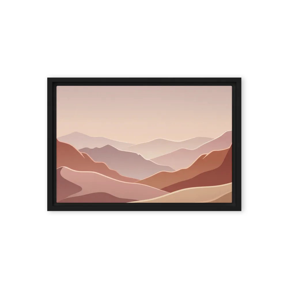 Terracotta Ridges 
 Canvas | 11″x 14″