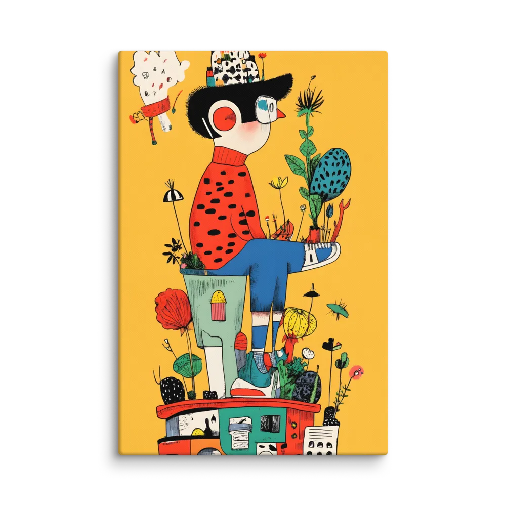 The Botanical Dreamer 
 Canvas | 32″x 48″