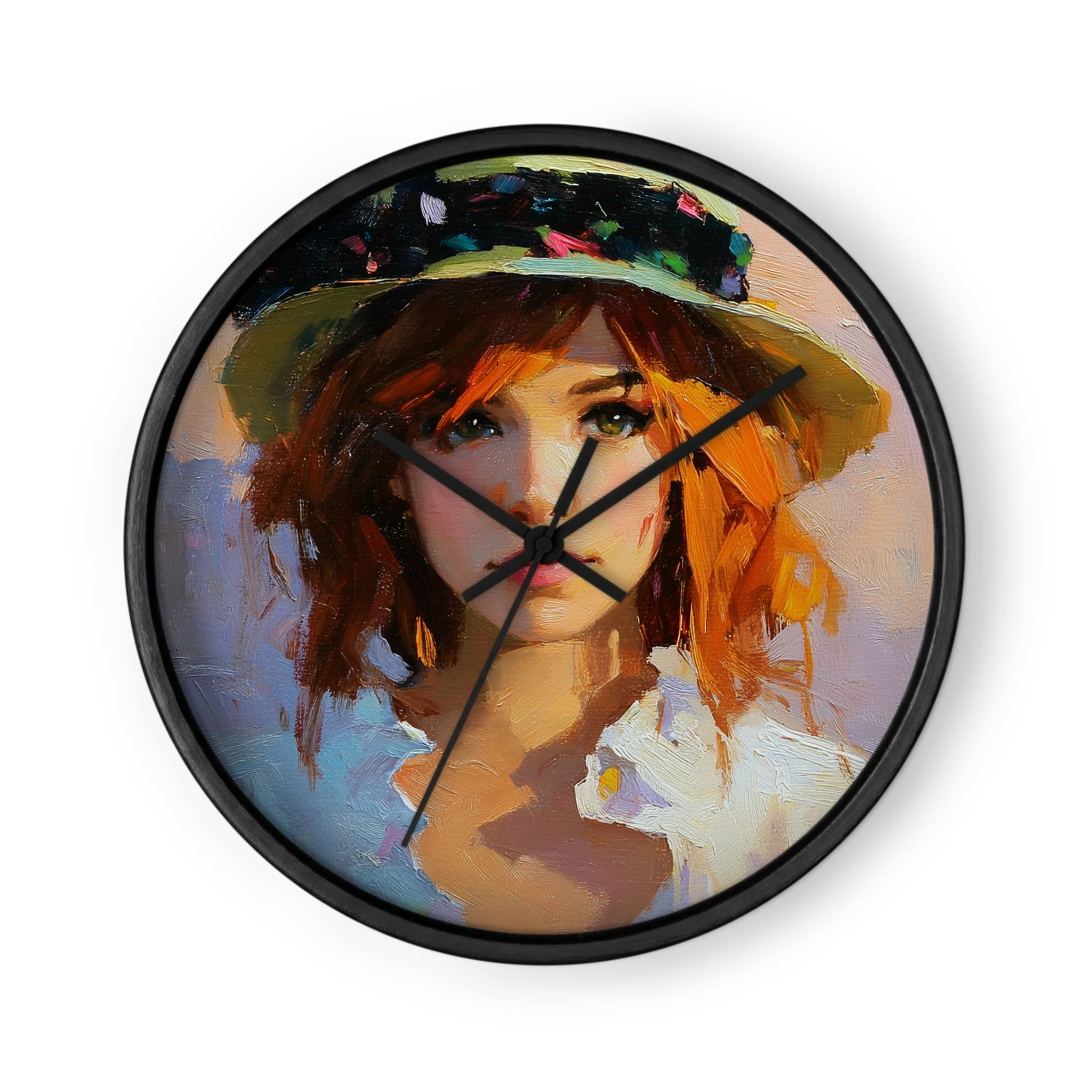 Woman in a Green Hat