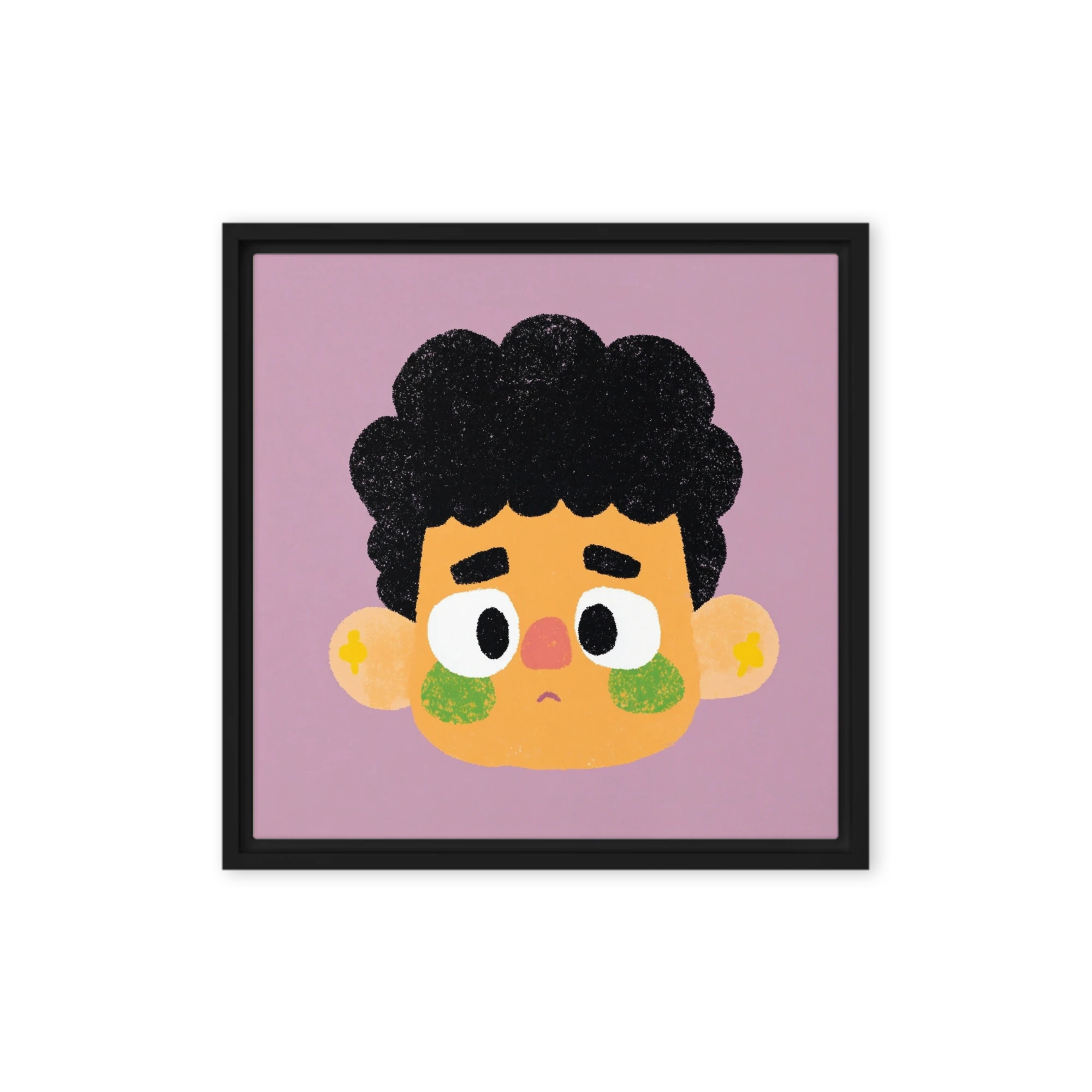 Curly Hair Character
