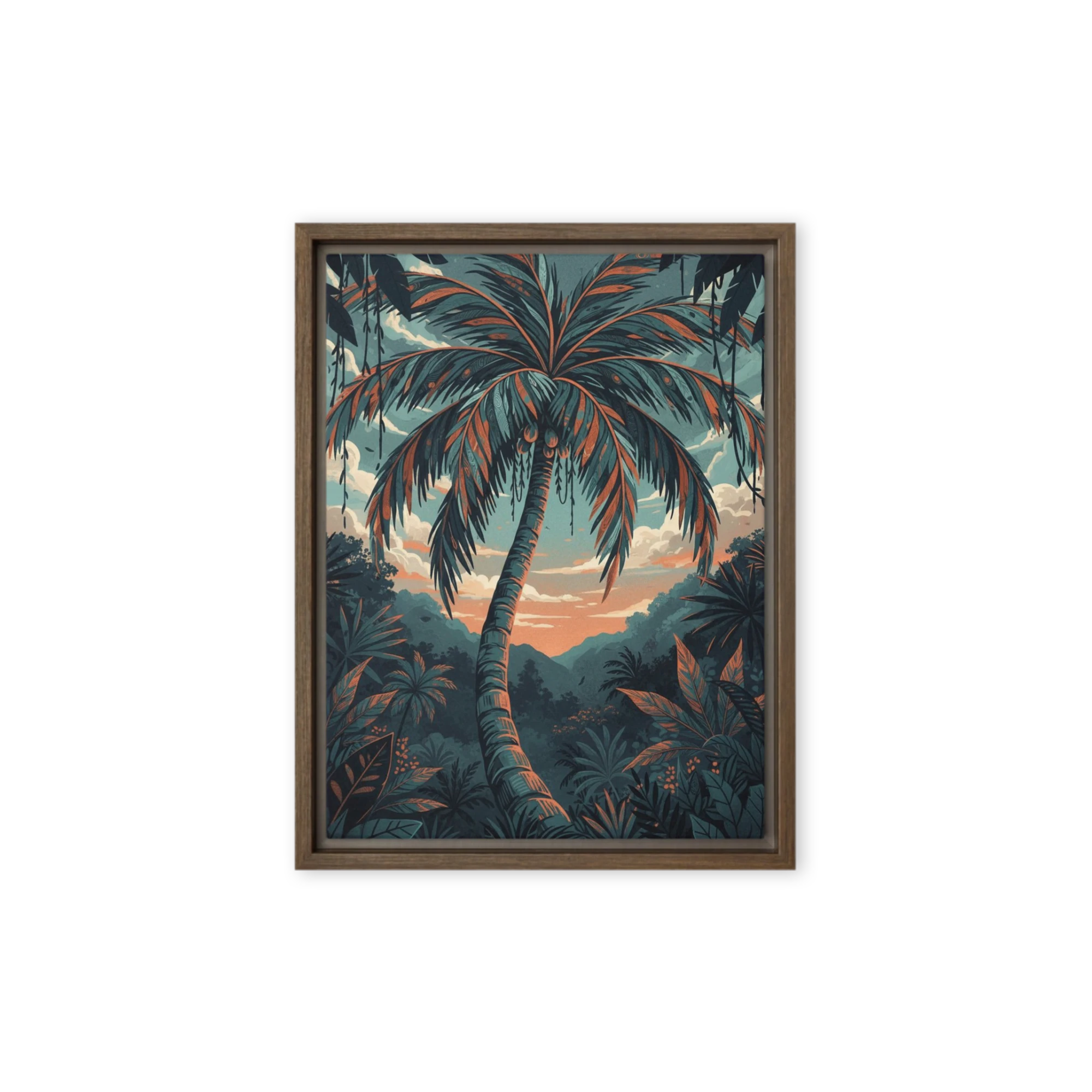Palm at Dusk — Front