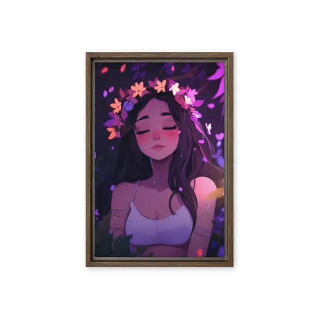 Ethereal Flower Crown | Art Print