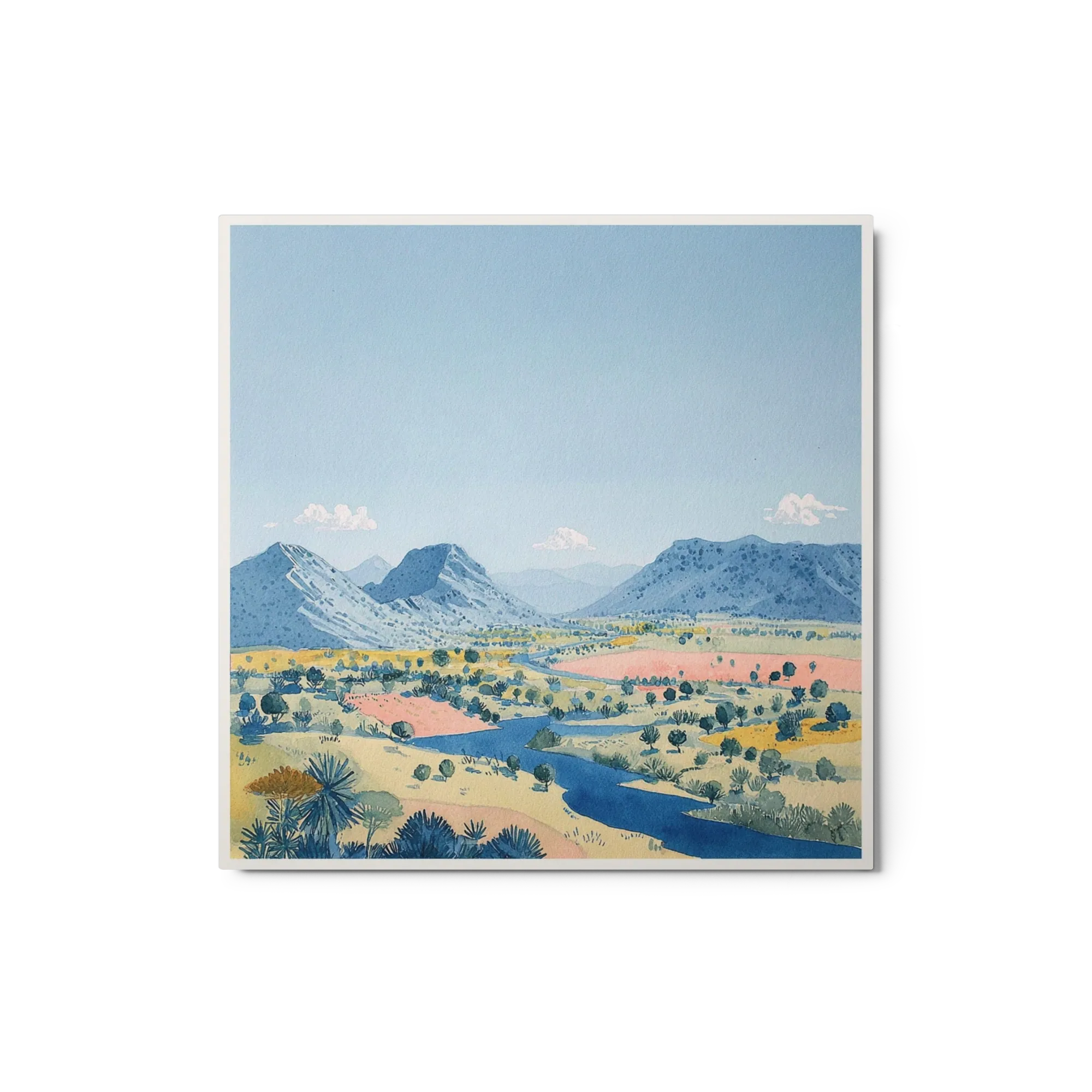 Serene Valley River