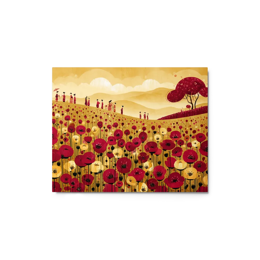 The Golden Procession | Art Print