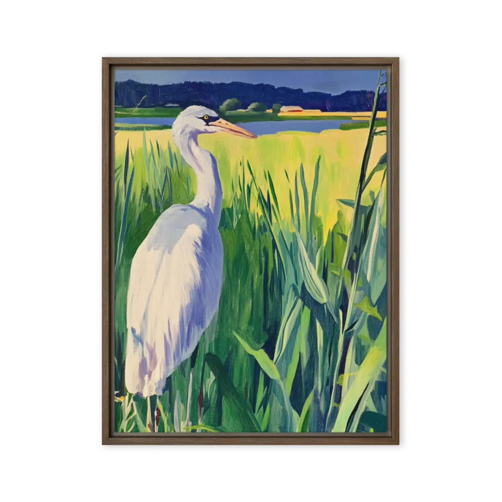 Egret in the Wetlands | Art Print