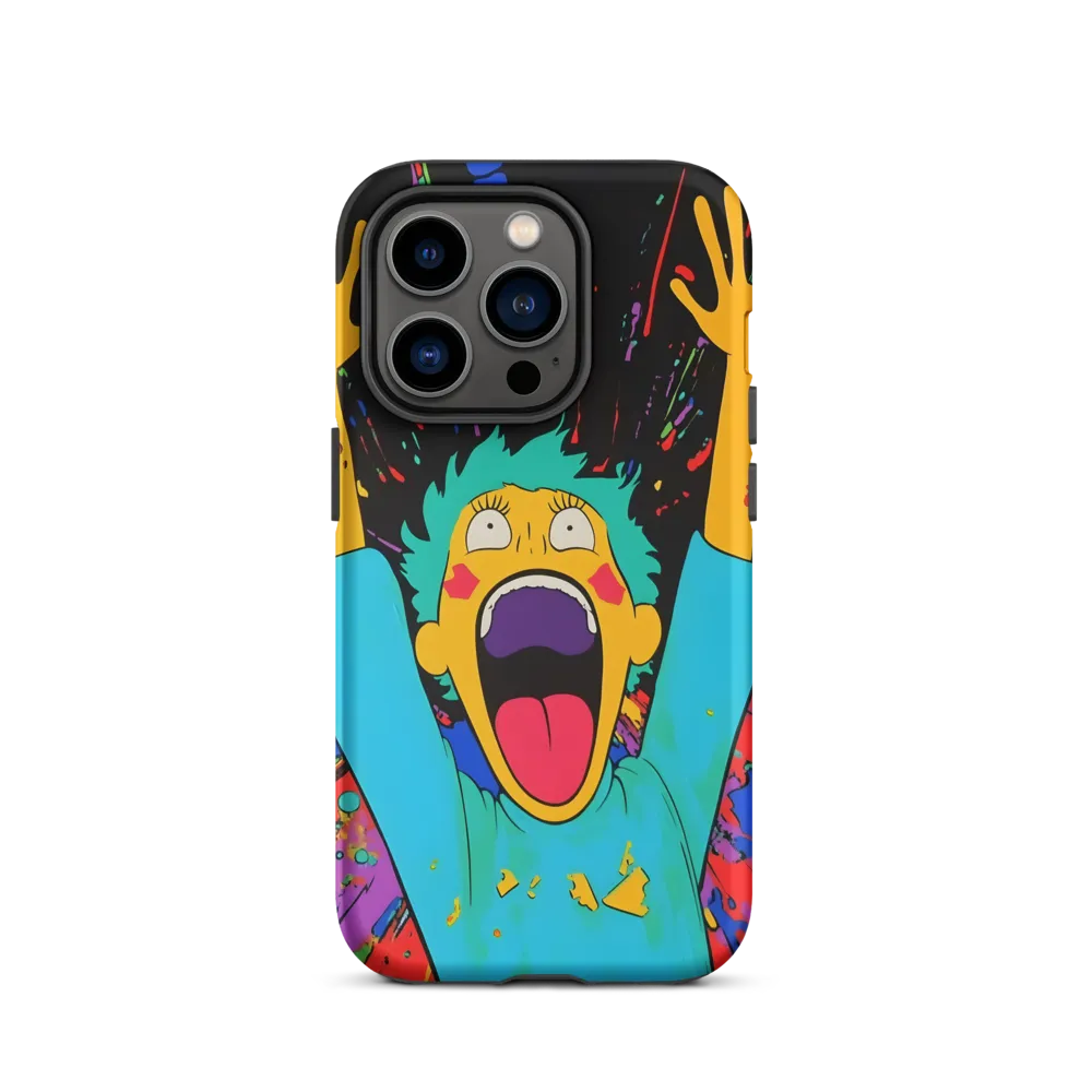Vibrant Pop Art Character | Phone Case