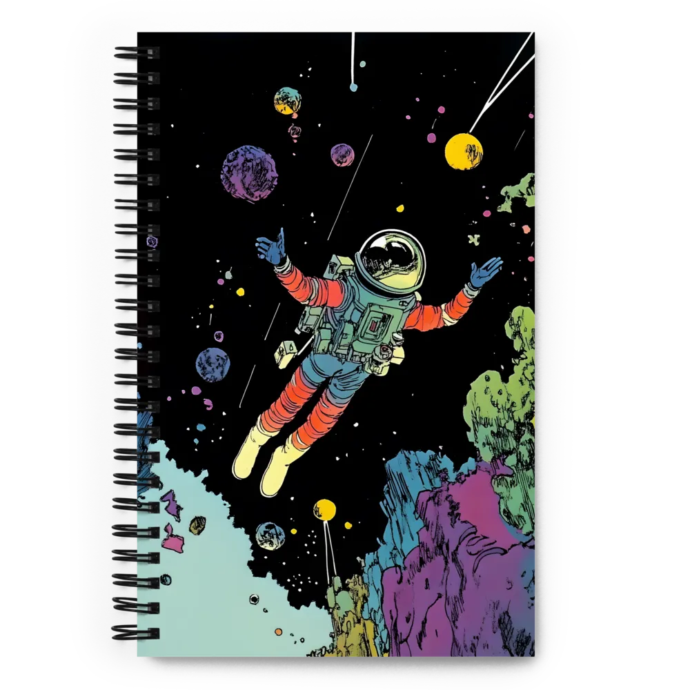 Cosmic Drift 
 Spiral Notebook | 140 pages
