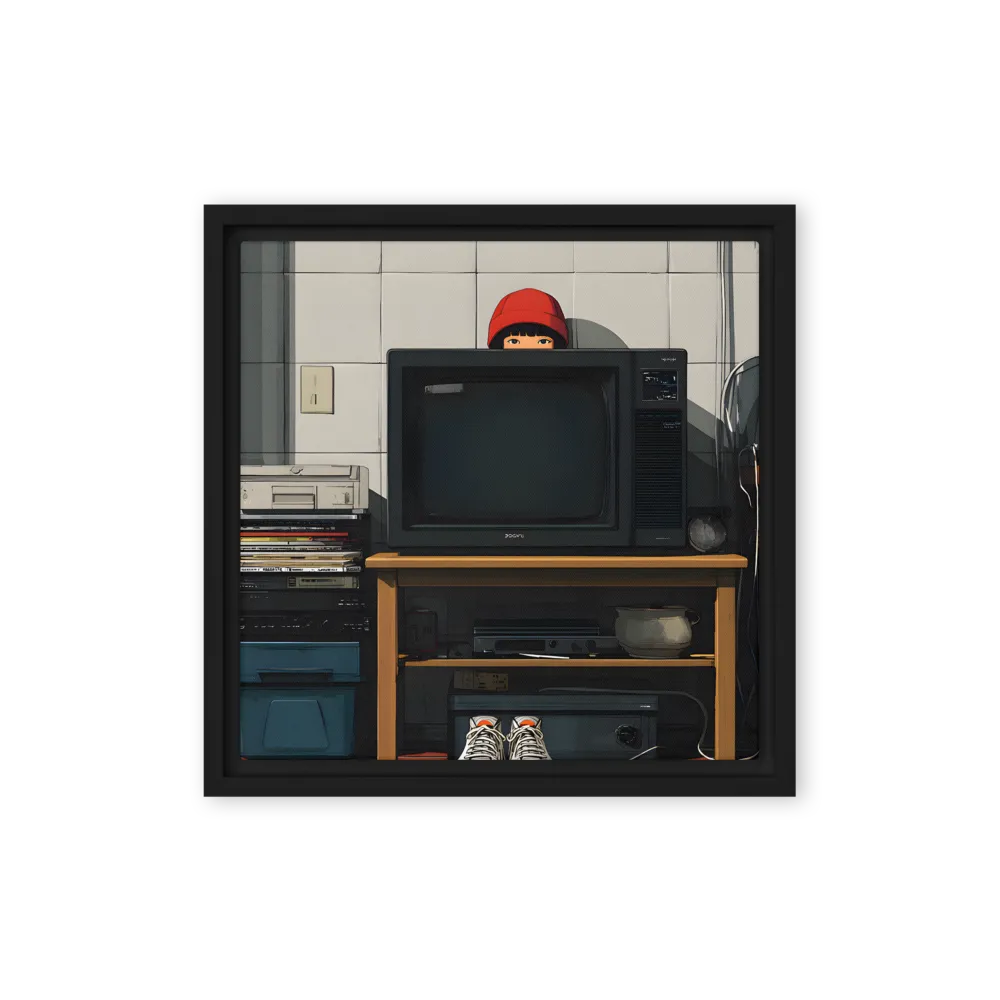 Analog Peek 
 Canvas | 16″x 16″