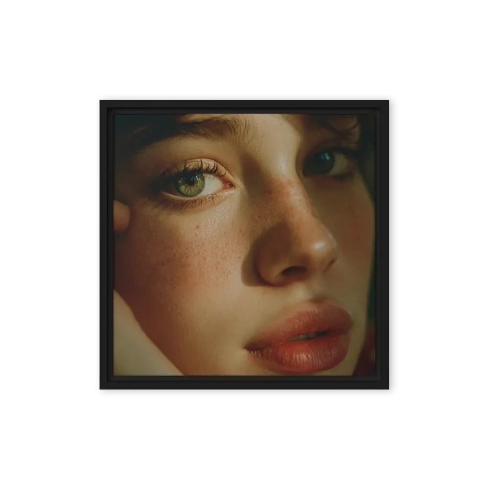 Green Eyes and Freckles | Art Print