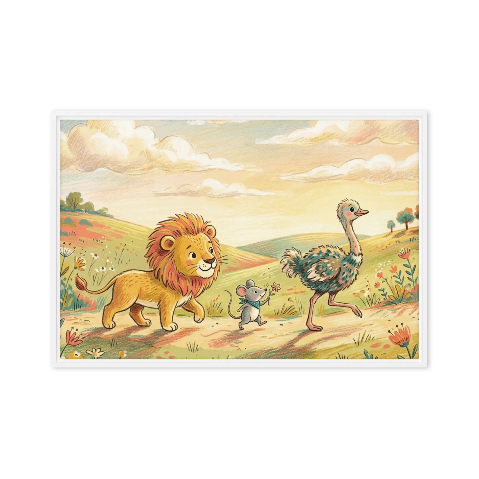 Timeless Nursery Wall Art for Early Learning — Gentle & Instructive