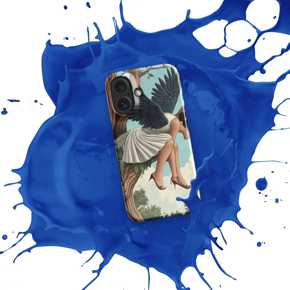 The Winged One's Perch 
 iPhone 17 Pro Max | Snap Case