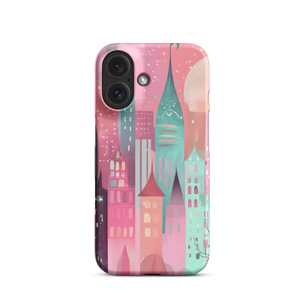 Pastel Cityscape Illustration | Phone Case